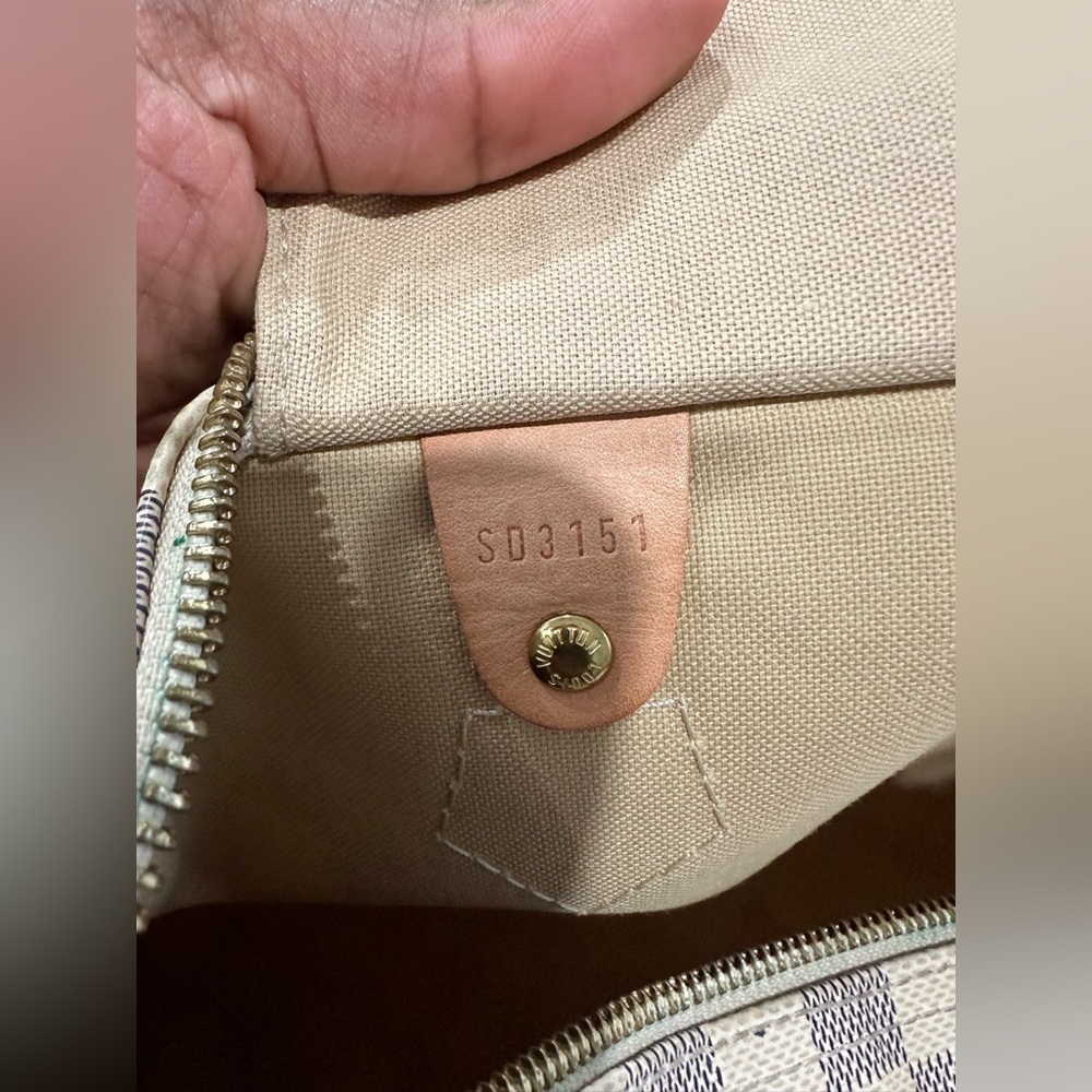 Louis Vuitton Damier Azur Speedy 35 - Picture 14 of 17
